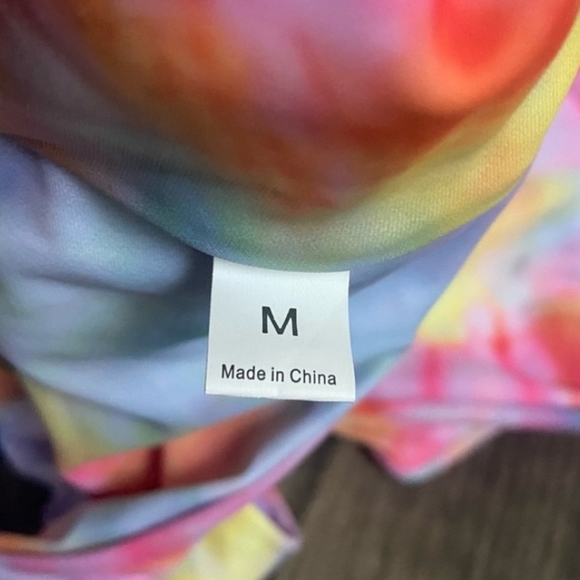 NWT Tie Dye high waisted bikini size medium - Picture 5 of 14